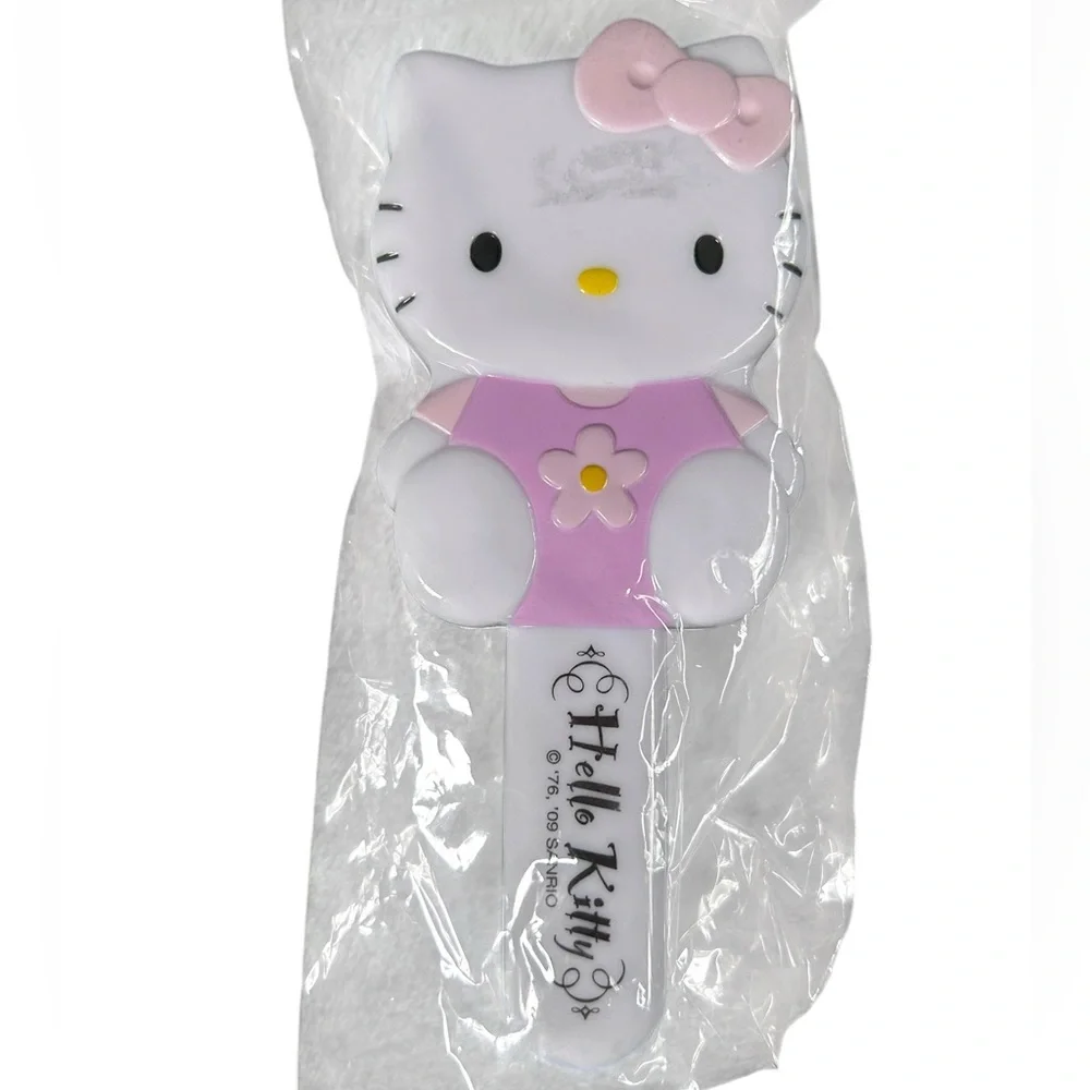 Hello Kitty Sanrio Mini Hairbrush Pink & White Kawaii Collectible Travel Sealed